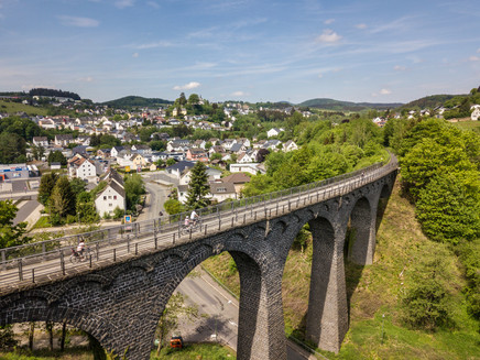 Viaduct on the Maare-Mosel Cycle Route